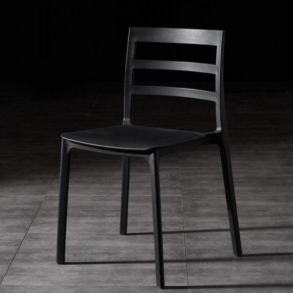 Adjustable Full PP Stacking Plastic Restaurant Dining Chairs Popular Modern Outdoor Stackable Chairs G.W. 19.4kg 5pcs/ctn