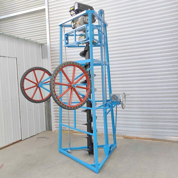 OEM factory Gas-Powered Tripod Tree Planting Drilling Machine-Portable Farm & Orchard Hole Digging Tool loess layers, clay layers, and soillayers