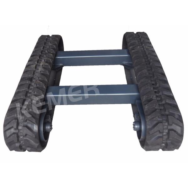 Hydraulic Rubber Track Crawler Tracked Chassis Machine for Construction Applications