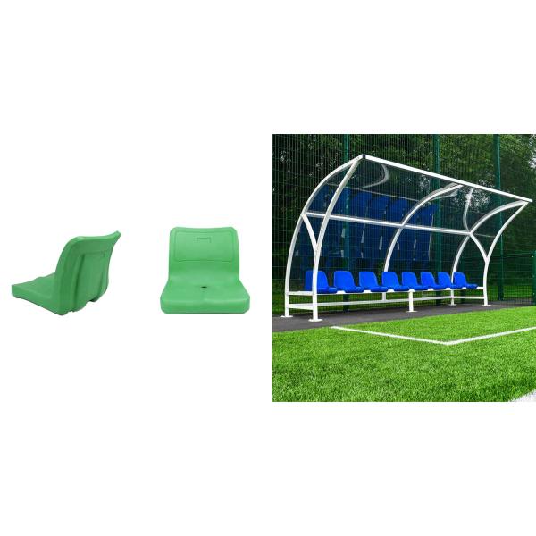 Compact Stadium Seat Pad , Seat Cushion Laminate Surfaces