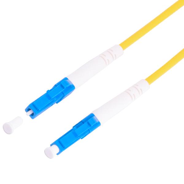 3m LC UPC To LC APC Simplex Single Mode Fiber Patch Cord