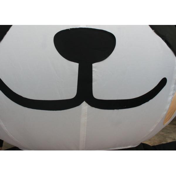 Giant Inflatable Panda Bear For Promotion , Attractive Custom Inflatable Advertising
