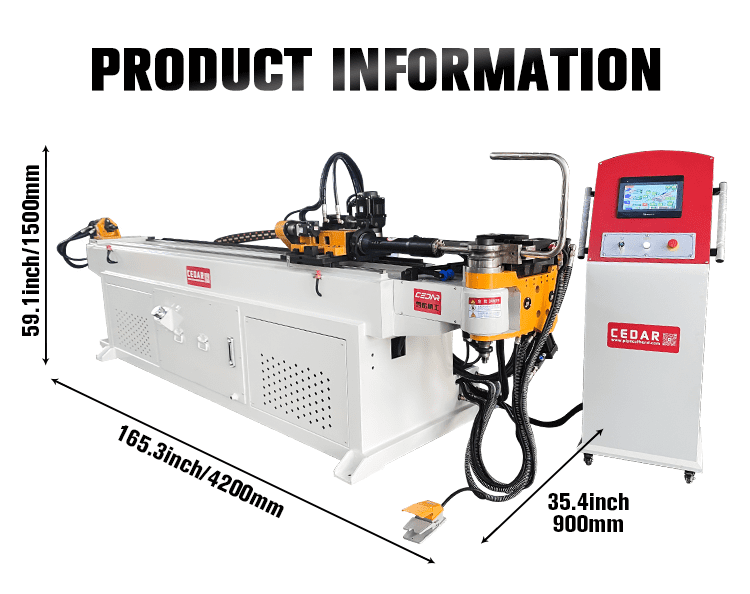 CNC Automatic Pipe Bender For Metal Fabrication Fast Reliable