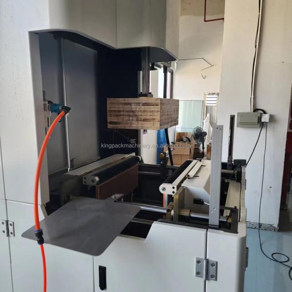 High-Speed Gift Box Forming Machine 15-25PCS/MIN Rigid Box Wrapper for Luxury Packaging