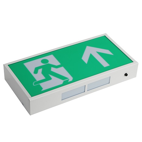 Fire Exit Sign LED Emergency Light IP20 Maintained PC Diffuser SF108DM
