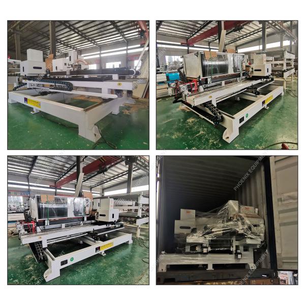 Fully automatic CNC locking machine for double head locking Door lock hinge