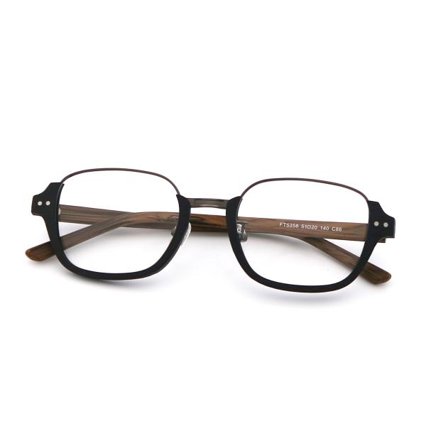 Latest Styles Polygons Full-rim Frame Acetate Optical Frames MR 5358