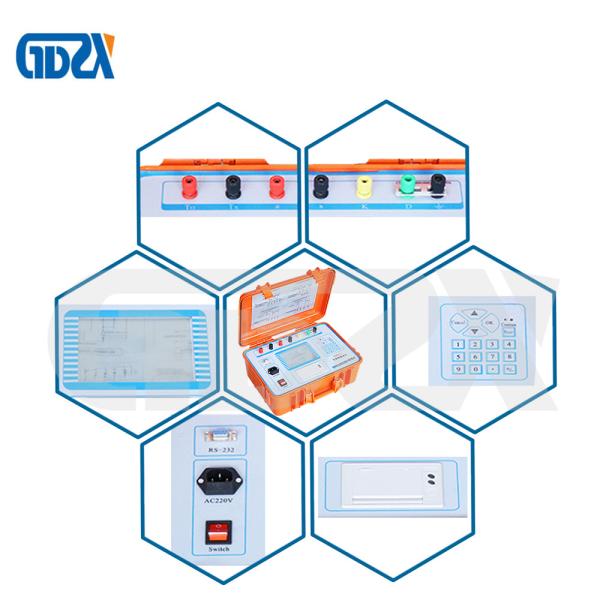 Multifunctional AC220V Electronic Transformer Field Calibrator With DSP Technology