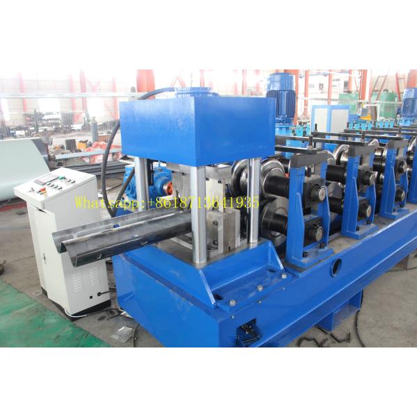 80mm Roller Diameter Highway Guardrail Roll Forming Machine with 350Mpa Yield Strength