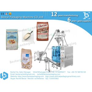 Multi function wheat flour packing machine automatic feeding and filling