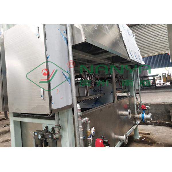 PLC Control Pulp Tray Machine With Double Reciprocate / Working Stations