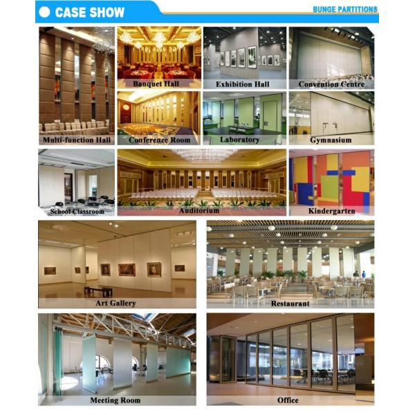 Customized Wooden Movable Sliding removable Decorative Partition Wall For Library