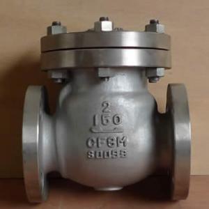 Quality stainless steel swing check valve for industry for sale