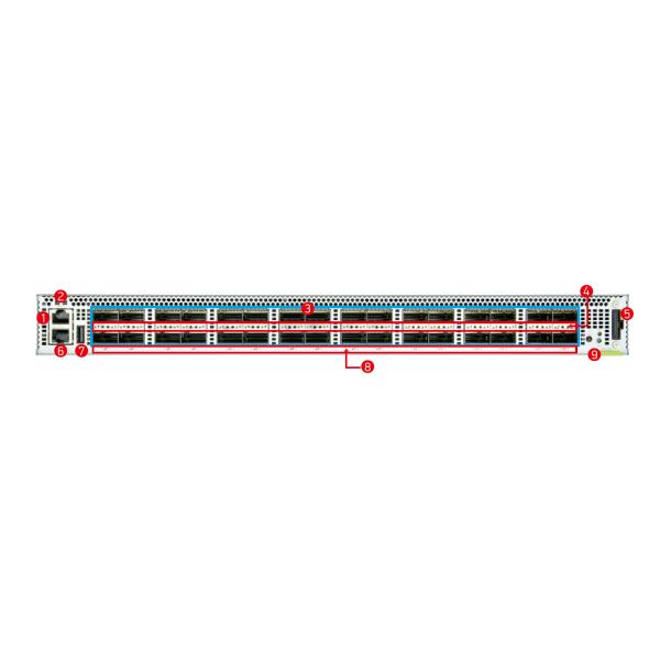 QSFP28 9.5 Bpps Programmable Ethernet Switch P4 48VDC MBF-P4032X