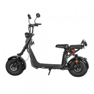 Quality Citycoco 2 Wheel Electric Scooter 20 Degrees Climb Capability Double Hydraulic Disc Brake for sale
