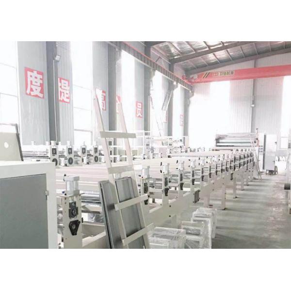 Compact Structure Corrugated Board Production Line , Second Hand Corrugated Box Making Machinery