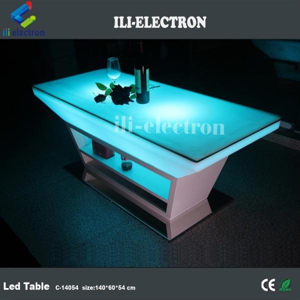 16 colors changing remote control cheap bar table