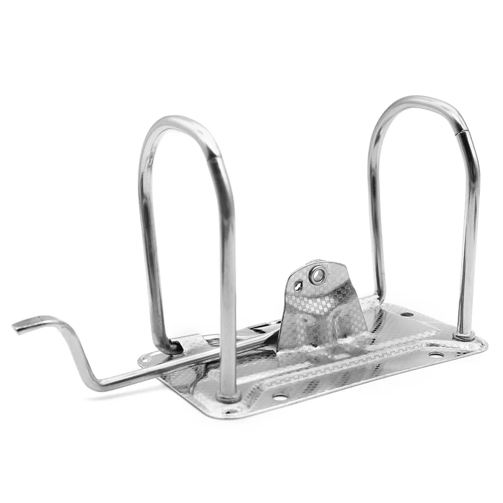 Rectangular Lever Arch Clip 50mm Lever Arch File Locking Clip Silver