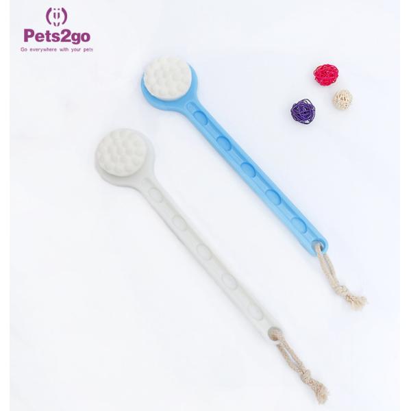 Pets2go Pet Massage Long Handle Dog Brush