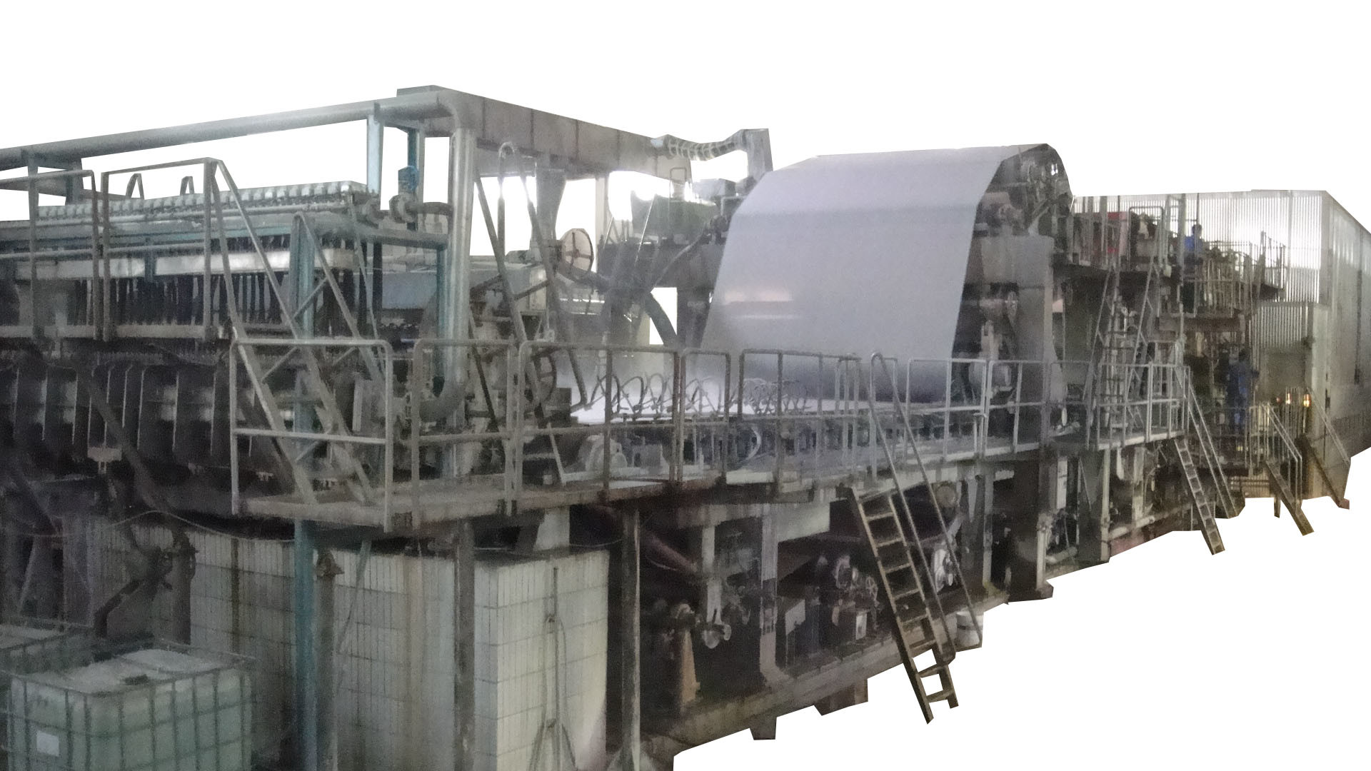 4200mm CE A4 Recycled Paper Writing Machine Customized 280 / Min