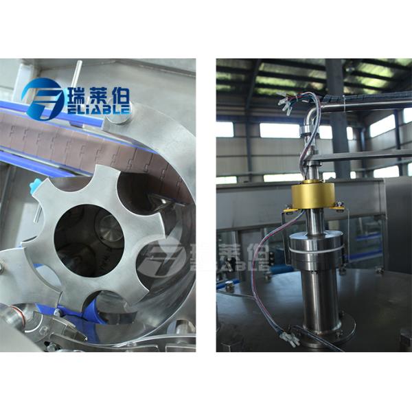Automatic Carbonated Water Filling Machine , Soft Drink Bottling Machine
