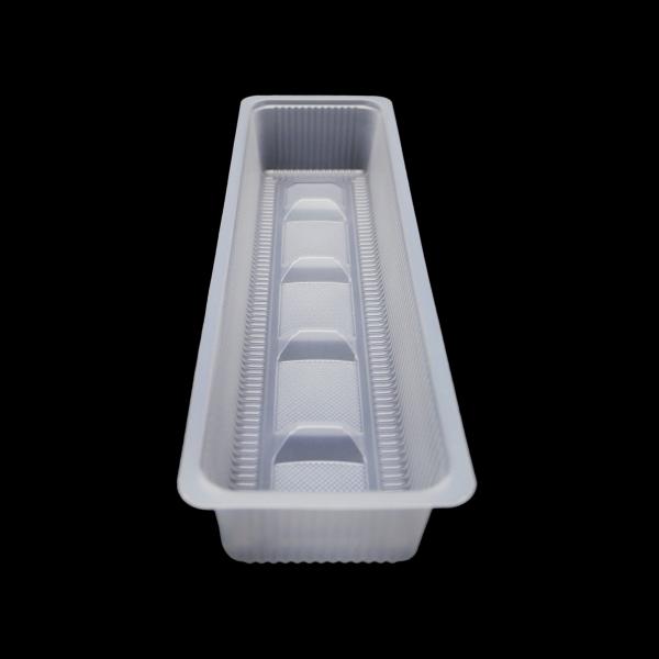 Custom PP Bread Loaf Tray Food Grade Disposable Bakery Packaging