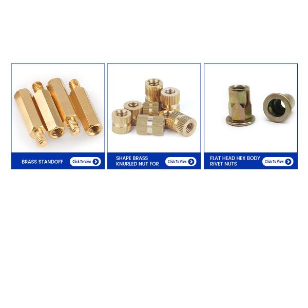 Zinc Plated Self Clinching Captive Studs High Strength Non Flush Thick Head Design