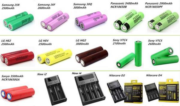 18650 li ion battery, LG HG2 18650 3000mAh 3.7V rechargeable battery for electric bike