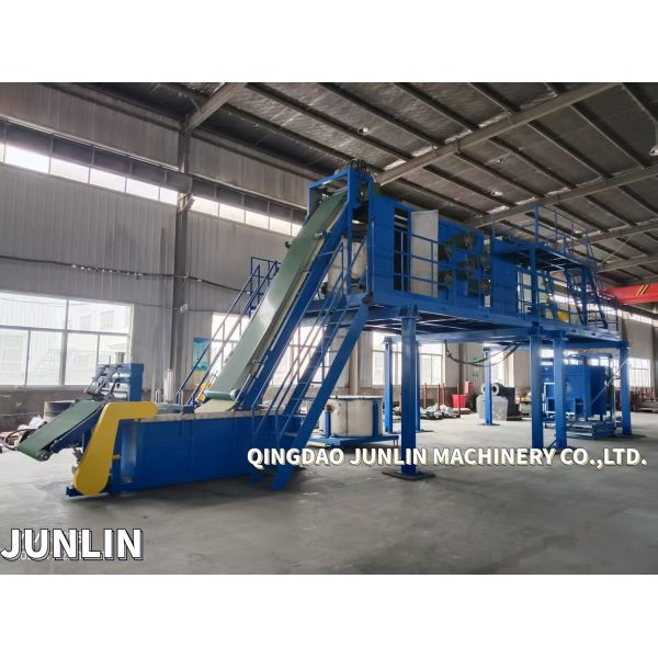 Overhead Batch Off Cooler with Auto Stacking and Cutting for Rubber Sheet Cooling