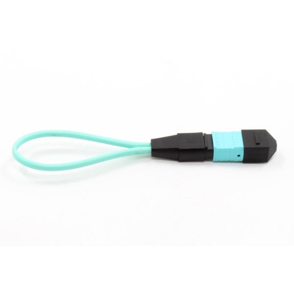 OM3 OM4 MPO MTP Loop Back LSZH Multimode Mini Fiber Patch Cord