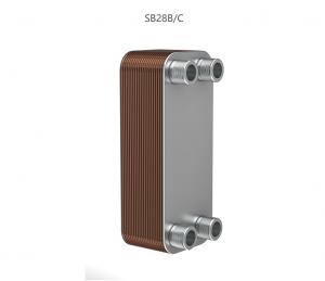 China Petrochemical Industries Brazed Plate Heat Exchanger For Heating Cooling on sale