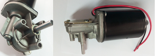 High Speed Brushed Gear Motor 12V / 24VDC for Automatic Machines 40W