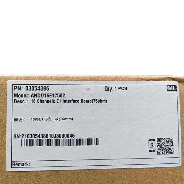 ATN950B 16 Way E1 Electrical Interface Board 75Ohm ANDD16E17502 Model D3ML1 Remaining