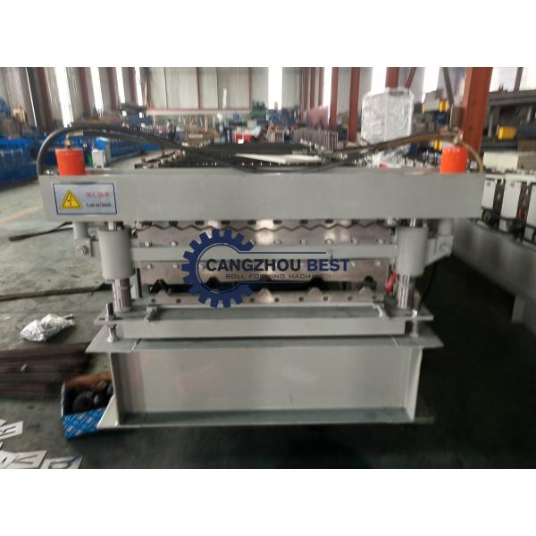 Double Layer 0.3mm PPGI Roofing Sheet Roll Forming Machine