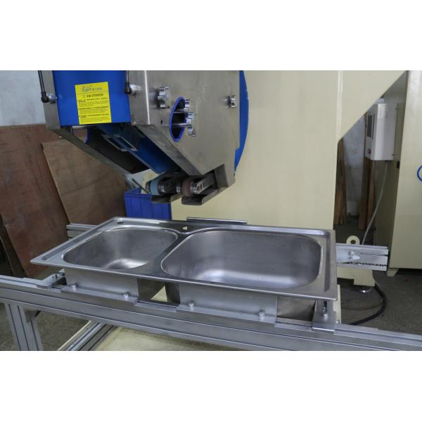 Kitchen Inset Sink Automatic Grinding , Polishing Machine, SS Sink Grinder
