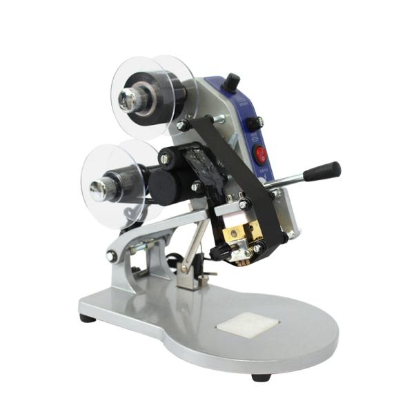 Portable Hand Press Ribbon Coding Machine for 220V 50/60Hz Voltage and 2*4mm Particle Size