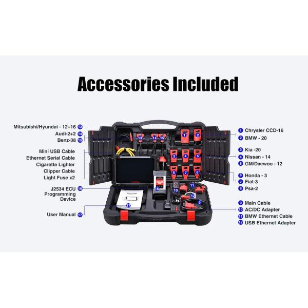 Autel MaxiCOM MK908 Package List