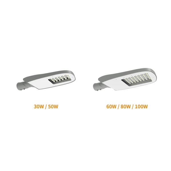 Commercial CE Certified Dustproof IP65 Street Lights Adjustable Angle
