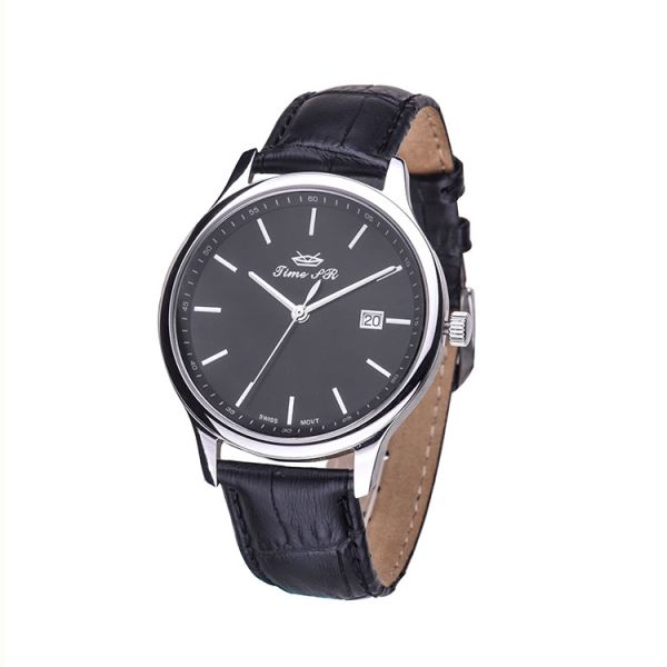 Modern Leather Men's Quartz Watch