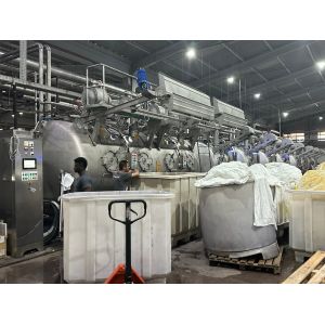 HTHP Low Consumption Fabric Dyeing Machine Adjustable 420r/Min Fabric Speed