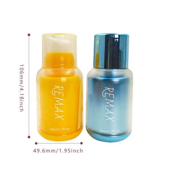 30ml 50ml Color Customized Vacuum PET Plastic Material Double-Layer Lotion Bottle Chinese Manufacturer