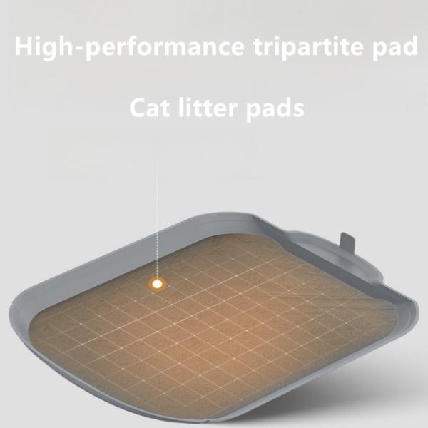 Large Capacity Automatic Pet Litter Boxes Multi Cat Self Cleaning Litter Box
