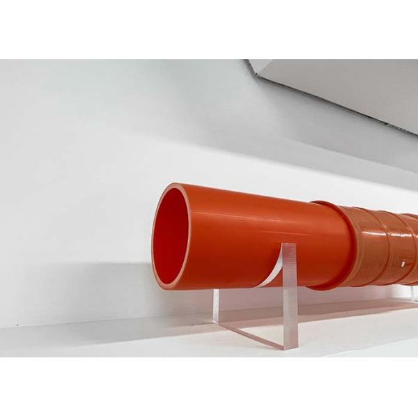 High Voltage Power Cable Protection Tubes Buried MPP CPVC DN75 -220