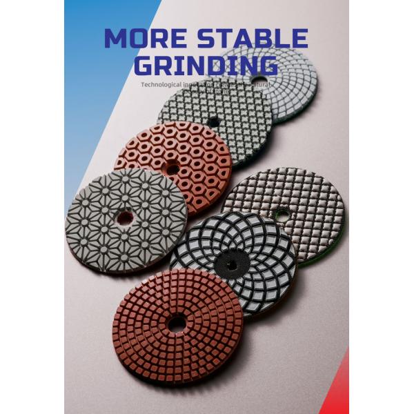 OBM Supported 5inch Diamond Polishing Disc for Stone Slabs Cutting Type For Polishing