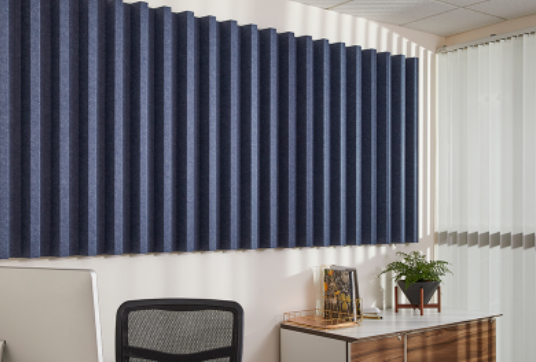 Modeling Sound Absorbing Ceiling Panels 9mm 12mm 100% Polyester Fiber