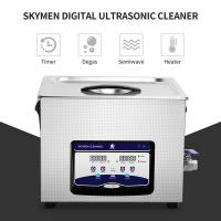 China 40khz Motorcycle Parts Ultrasonic Washing Equipment  15L Skymen JP-060S for sale