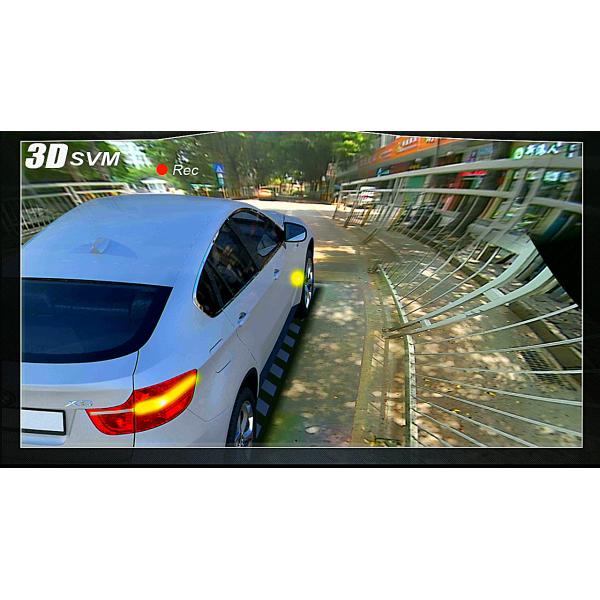 Panoramic View 3D 360 Degree Driving Assist System Full HD 720P