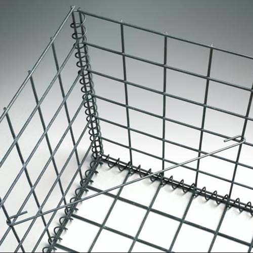 Galvanized Welded Wire Mesh Construction Gabion Wall Basket