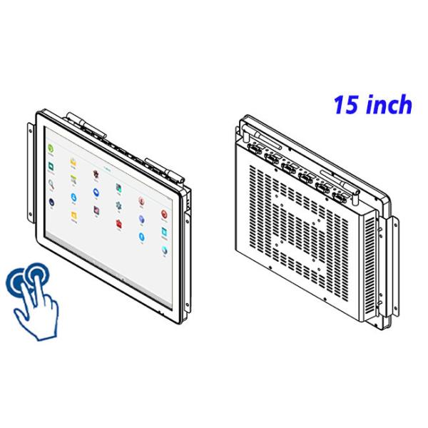 15-Inch Android Control Console for Security Panels, Public Service Stations, Digital Signage, and Facility Management