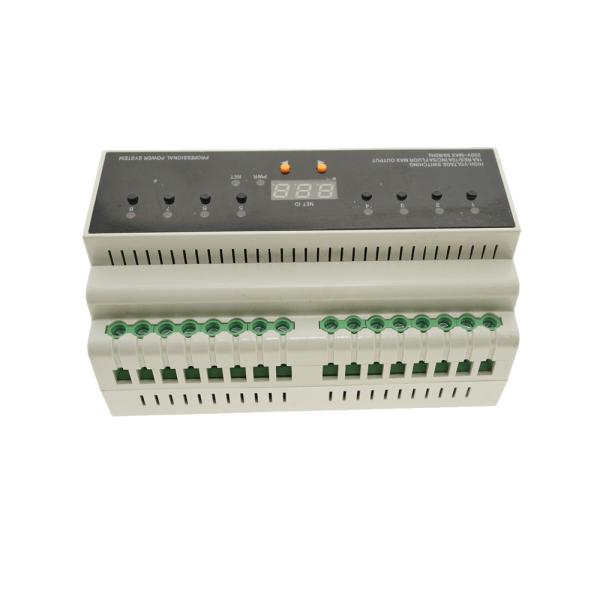 8 Channel High Voltage Switch Wireless Lighting Control RS-485 Din Rail DC 24V